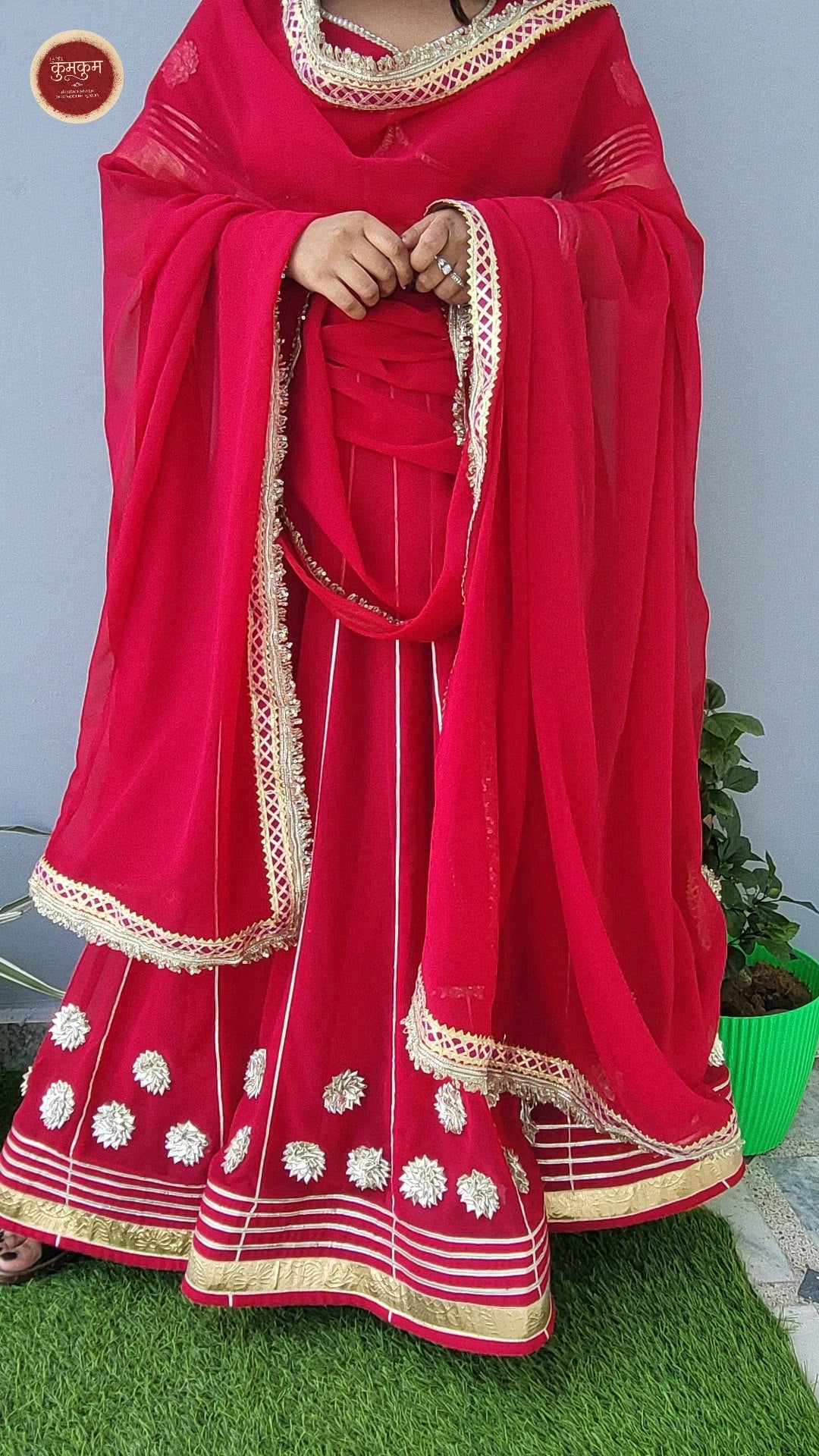 Royal Scarlet Majesty Lehenga