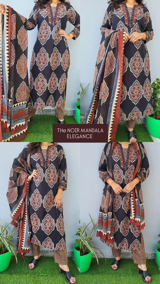 Noir Mandala Grace Suit